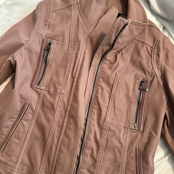 Women's Tan Jacket - Picture 4 of 4